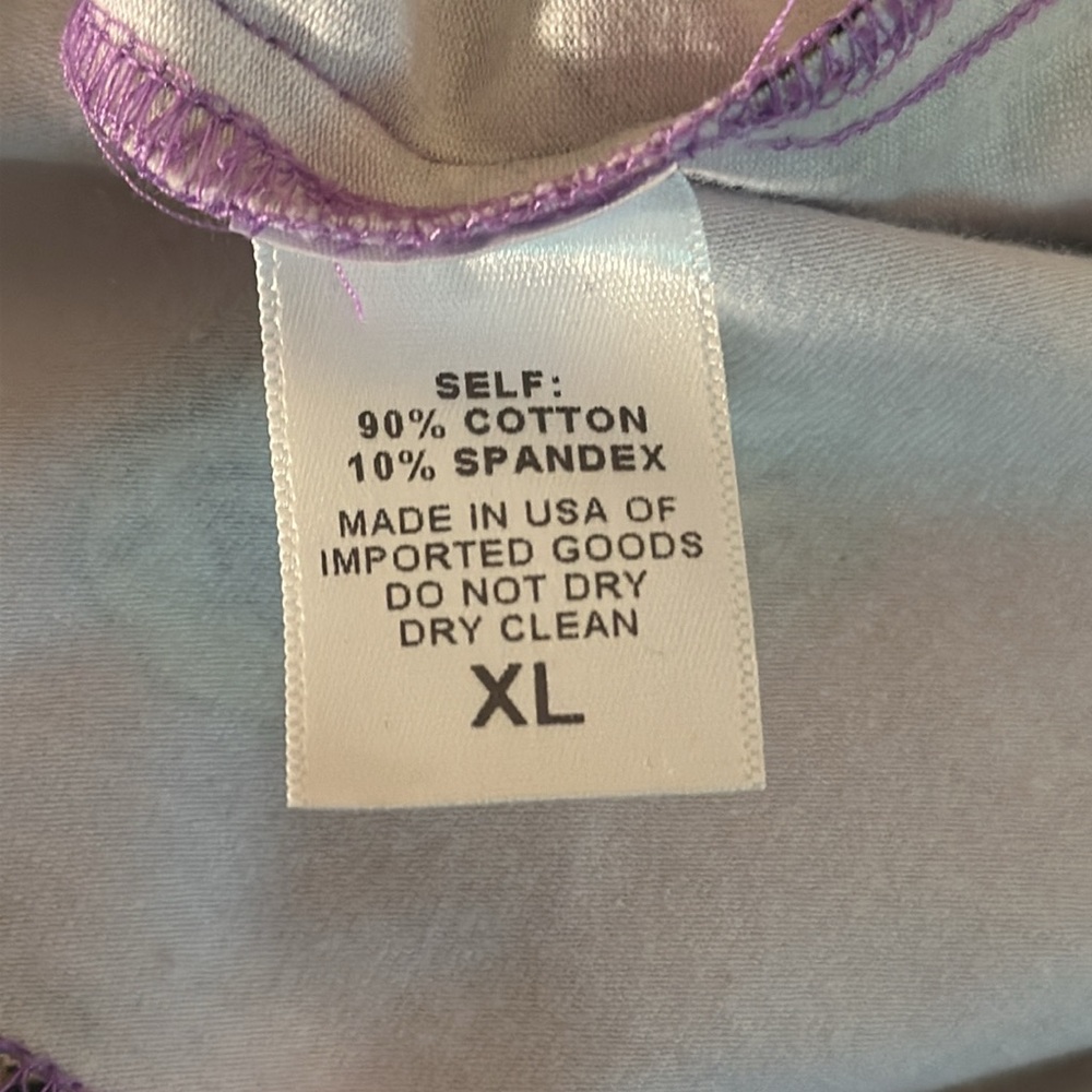 Lavender knit stretch monster print pencil skirt - Picture 6 of 6